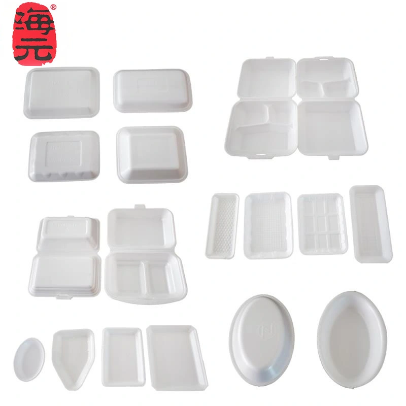 Low Price EPS PS Foam Thermocol Tray Plate Box Disposable Plastic Dish Making Machine