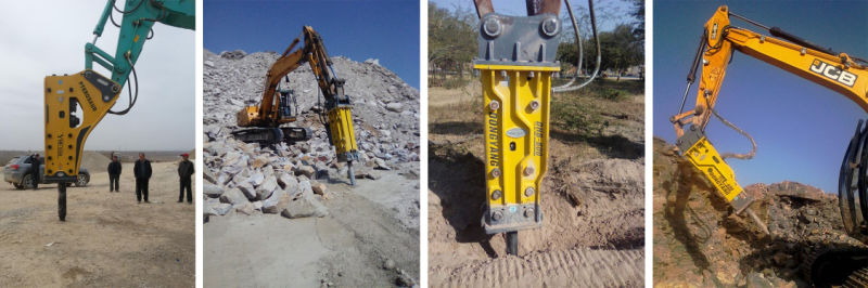 Long Serve Life Soosan Hydraulic Jack Hammer Rock Breaker for Mini Excavator