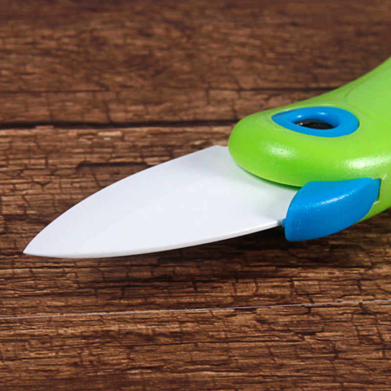 Creative Ceramic Knife Kitchen Tool for Parrots Folding Knife