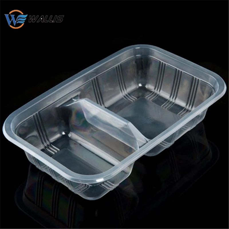 High Quality Disposable Food Lunch Boxes Bento Box, Plastic Cup, Fruit Vegetable Transparent PP Pet PVC Plastic Packaging Tray