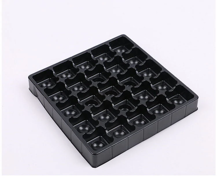 Custom Disposable Plastic PET Blister Thermoformed Chocolate Tray