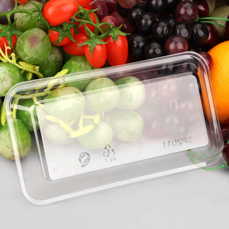 Disposable clear blister Plastic tray for fruit