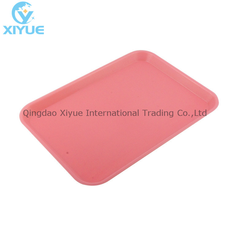 Pink Small Medical Clinic Disposable Plastic PP Pyrobactericidal Tray