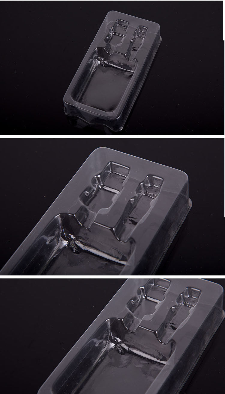 Electronic Packaging Disposable Earphone Custom Thermoforming Packing Tray(PVC Blister)