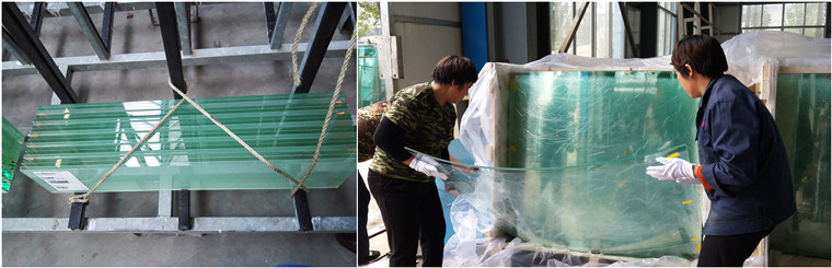 Big Size Flat Tempered Laminated Glass for Building Curtain Wall