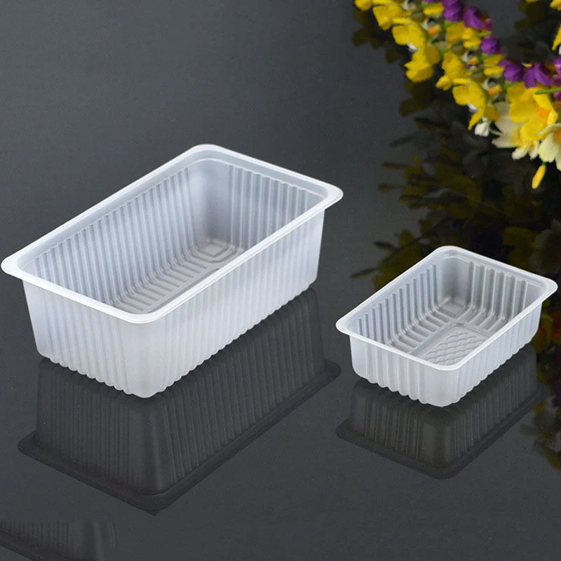 Disposable Plastic Packaging Trays Food Packaging Square Plastic Food Tray
