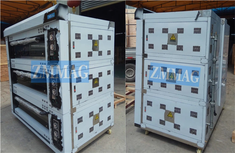 Durable 3 Layer 12 Trays Stainless Steel Commercial Electric Baking Oven for Sale (ZMC-312D)