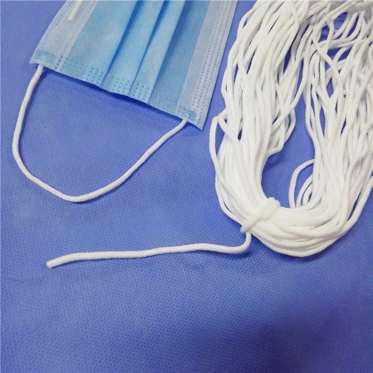 Large Stock Adjustable Flat White Hanging Ear Rope