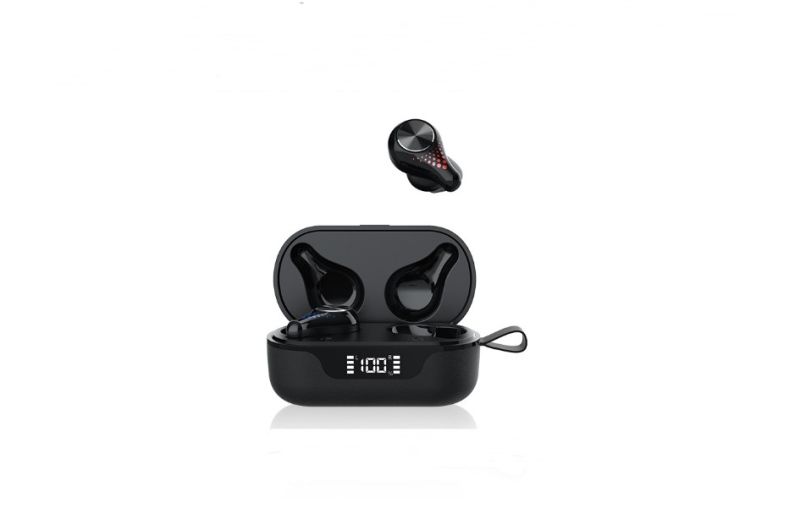 Wholesale Custom Wireless Charging Earphone 2020 True Wireless Stereo Round Case in Ear Touch Tws Earbuds