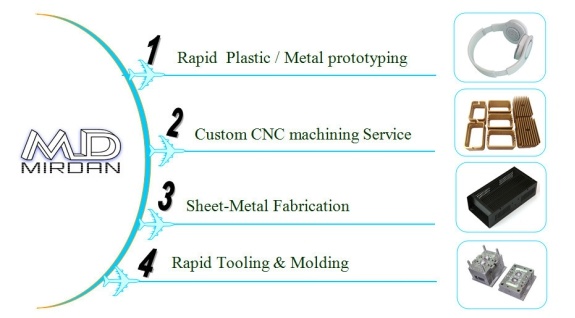 Best Demand CNC Plastic Machining Black Painting Service