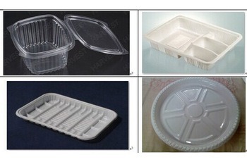 Auto Plastic Cup Lid Dish Tray Container Clamshell Egg Try Flower Pot Thermofomring Machinery