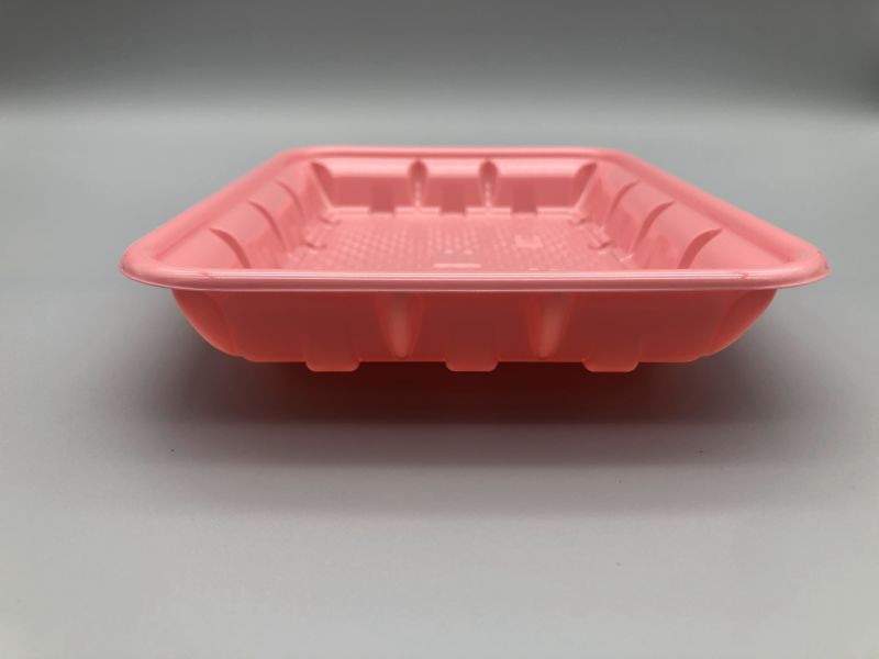 Black PP Disposable Supermarket Meat Trays Meat Packing Trays Fresh Meat Trays