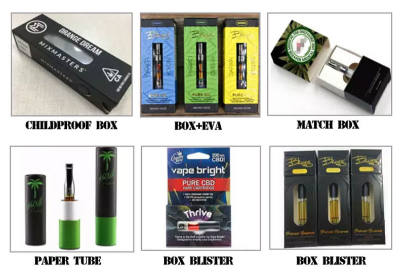 High Quality E Cigarette Blister Packaging for Vape Cartridge