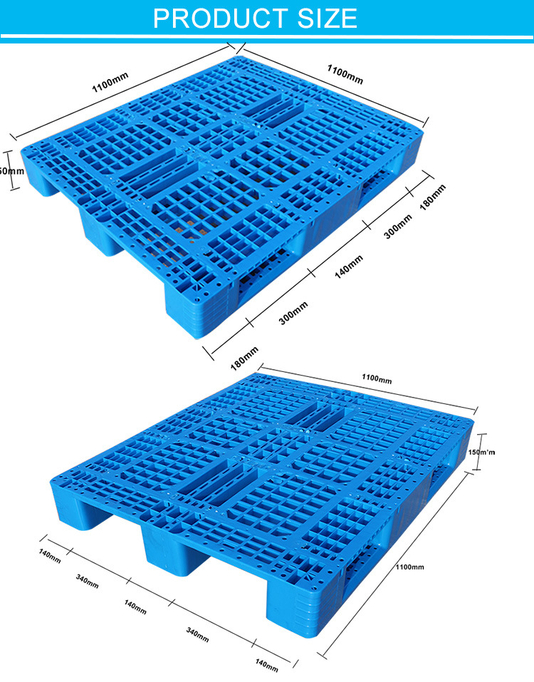 Hot Sale Cheap Ground Stackable Type Plastic Tray, Reasonable Small Plastic Euro Pallet