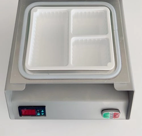 K-102 Manual Quick-Frozen Food Box Tray Sealing Machine