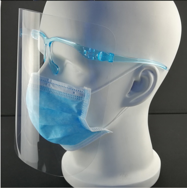 Wholesale Bulk Plastic Anti-Fog Cover Plastic Face Sheild