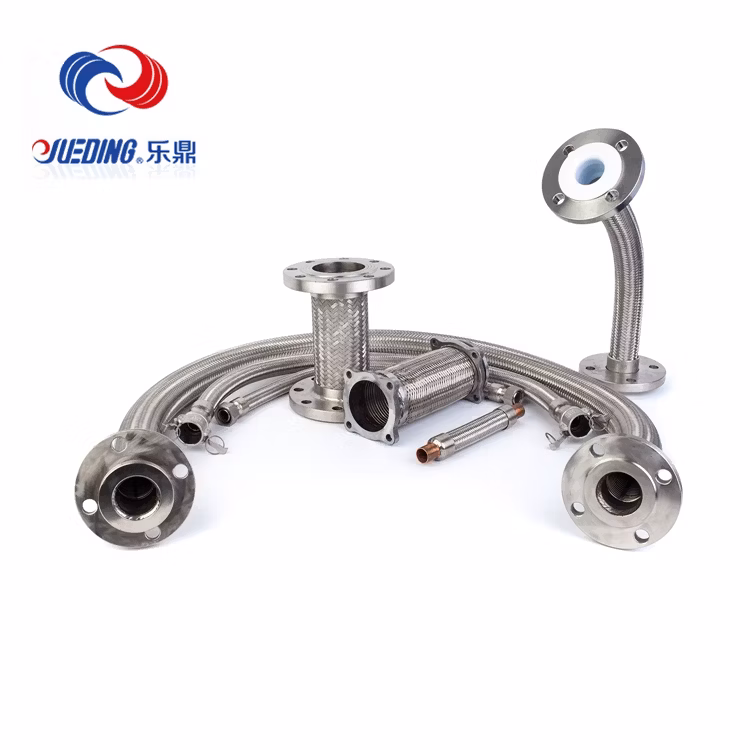 Flexible Stainless Steel Braided Hoses with Flange End