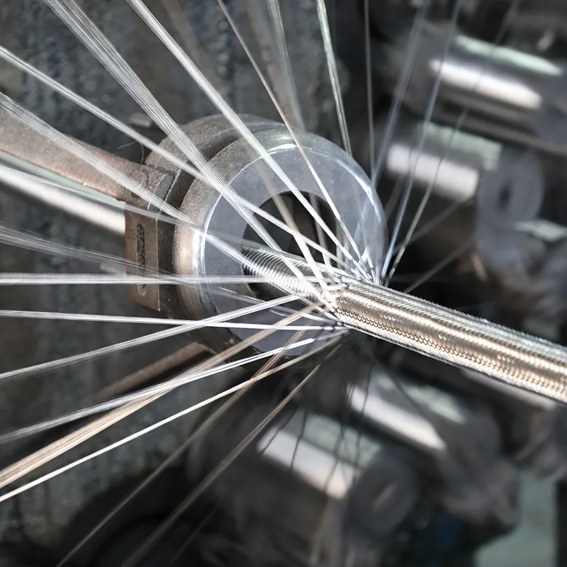 Double Braid Flexible Stainless Steel Helical Metal Hose/ Manguera Flexible Metalico