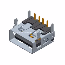 SD SIM Card Socket Mini USB Plastic Connector SMT Borad to Board Connector