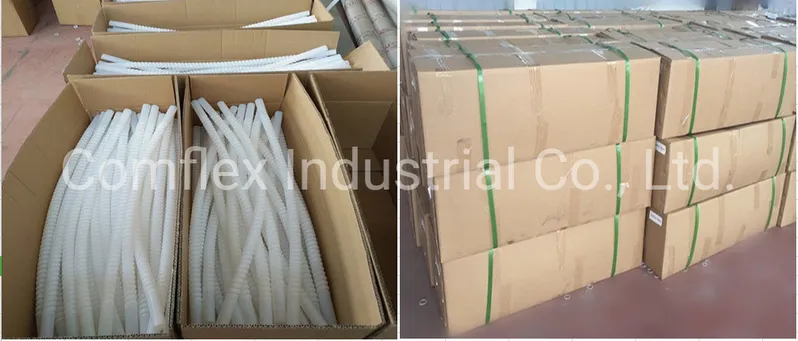 Stainless Steel PTFE Lined Flexible Flanged Metal Hose/ Pipe/ Tube