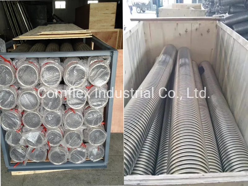 Stainless Steel 304 Flex Hose with Fitting, Braided Stainless Steel 304 Corrugated Hose&
