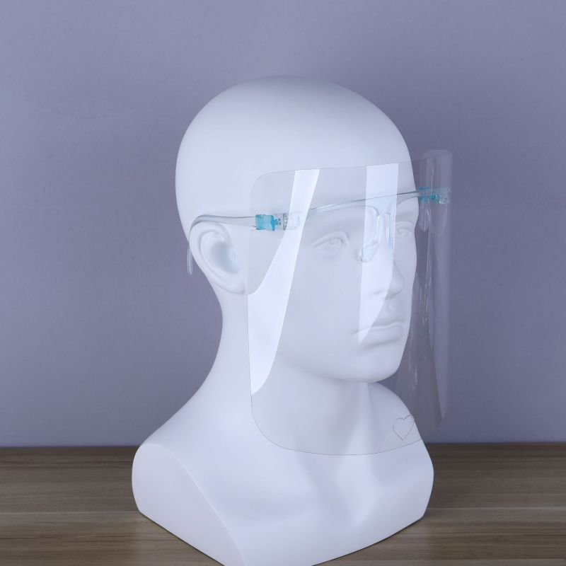 2020 New Full Face Protective Transparent Plastic Anti-Fog Protective Eyeglasses Face Shield