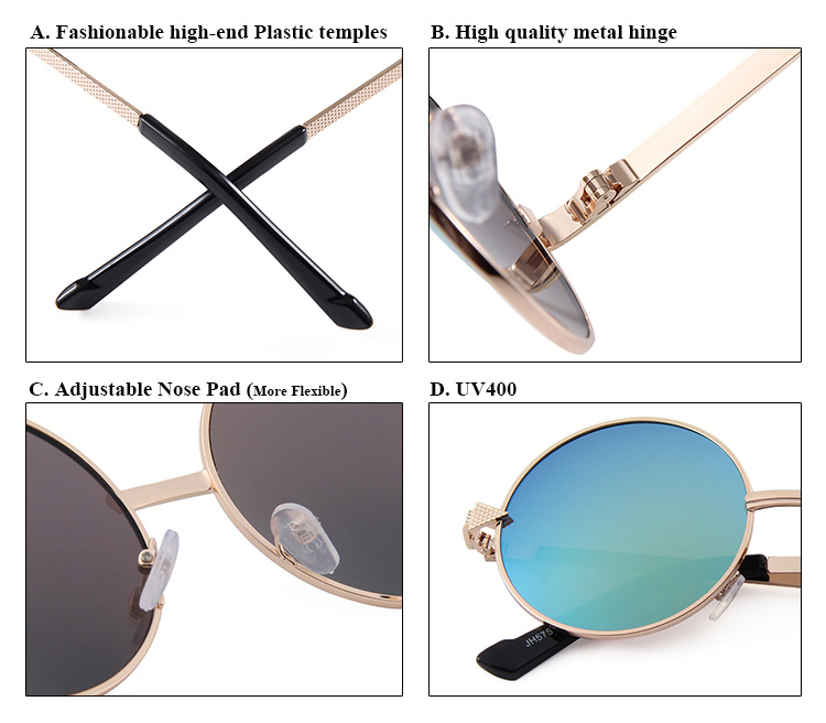 Metal Sunglasses Custom Fashion Sunglasses