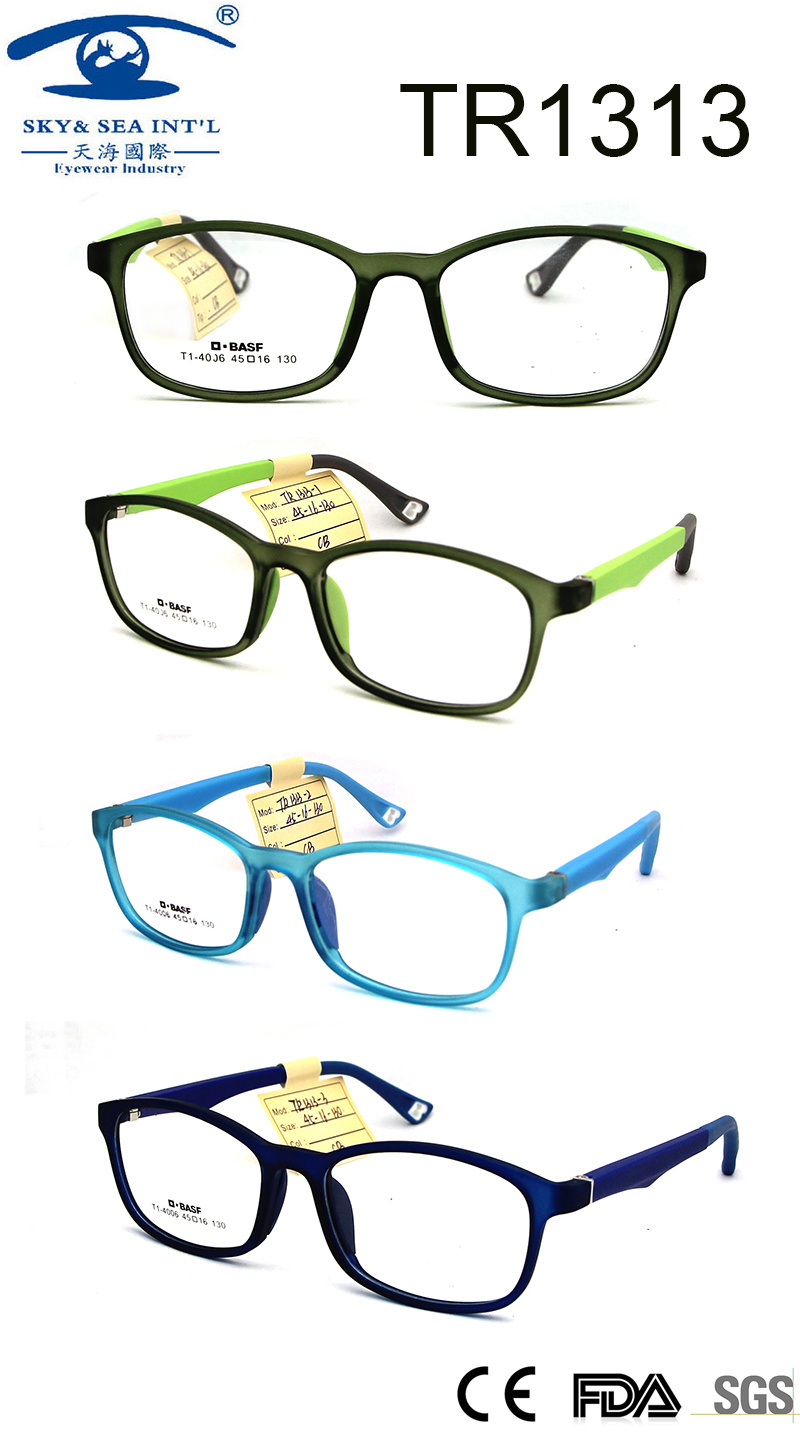 Oval Eyewear Soft Comfortable Silicone Eyeglasses Frame Kids Optical Frames Baby Eye Glasses (TR1313)