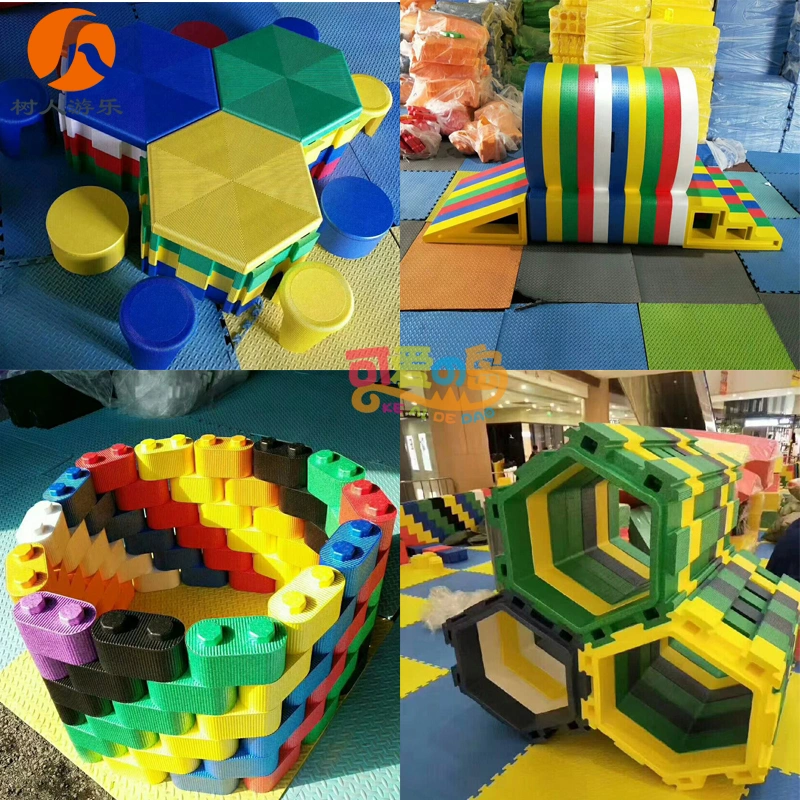 Childrens Indoor Forest Playground with Soft Kids Play Center Equipment