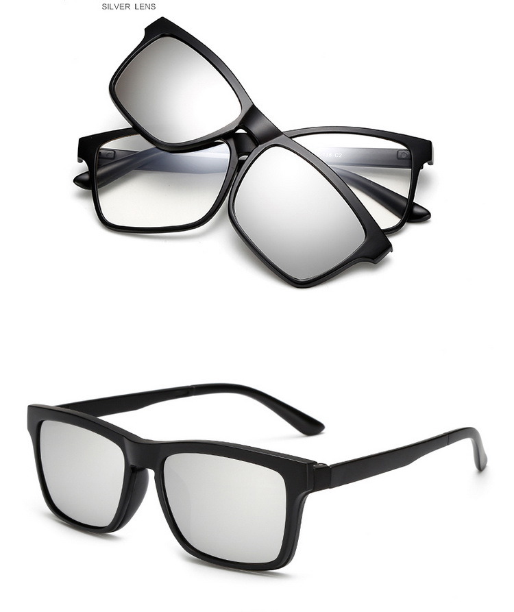 Magnetic Clip on Sunglasses of Polarized Clip on and Sunglasses