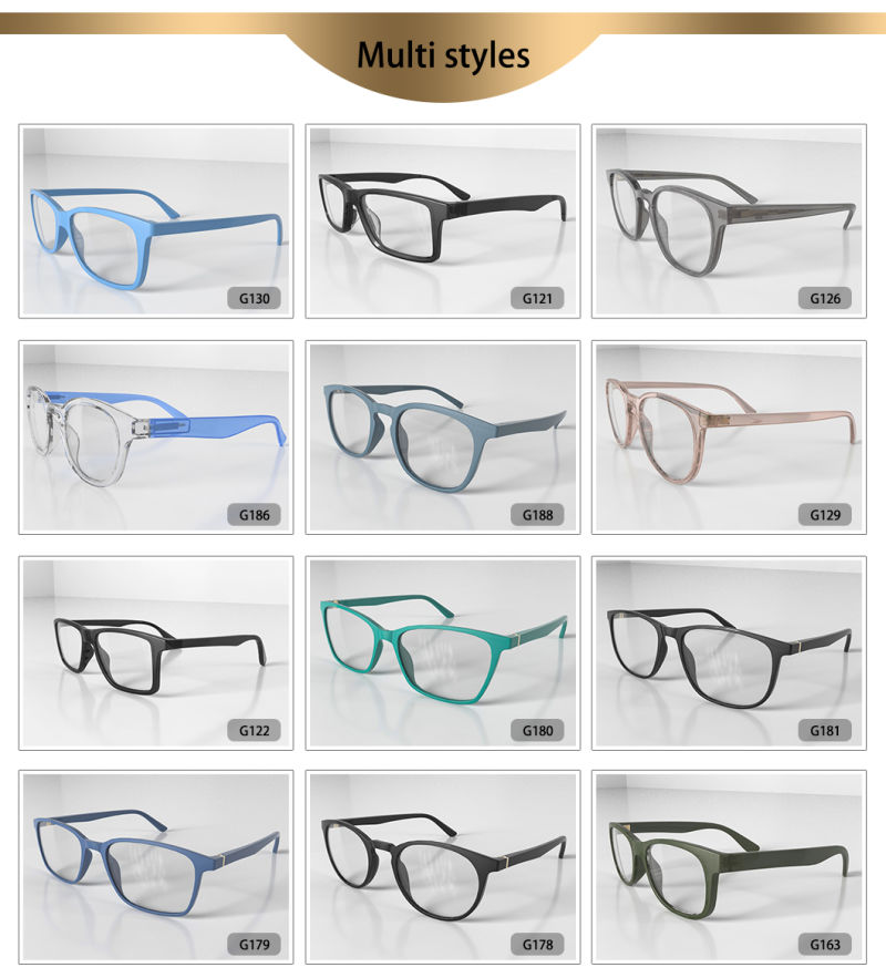 Prescription Glasses Round Lady Tr90 Spring Hinge Optical Frames