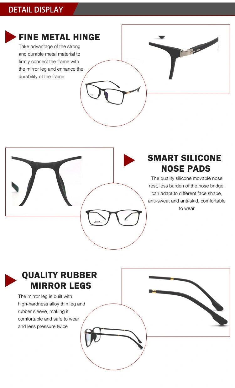 Ce Approved Good Gloss Tr Eyeglasses Ultem Frames Eyeglasses