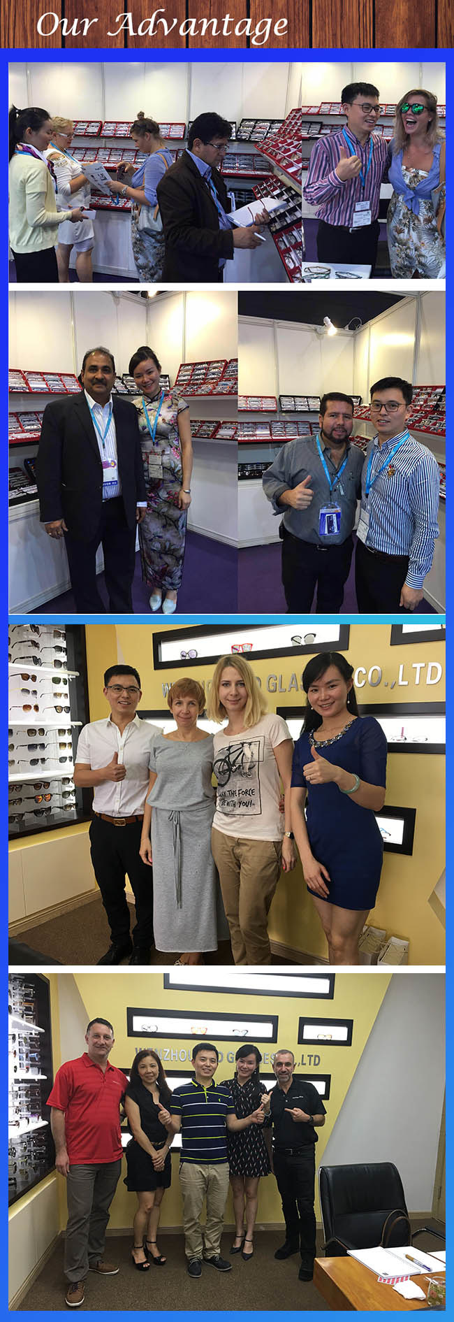 Fashion Design Product Wholesale Stock Make Order Metal Optical Frame