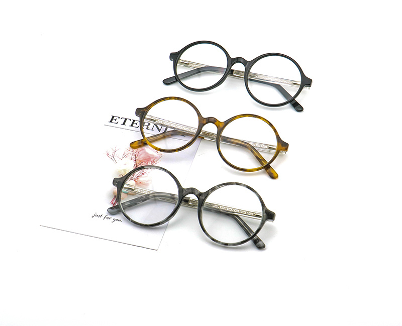 Fashionable Glasses Gift Handmade Acetate Eyewear for Unisex Optical Frame