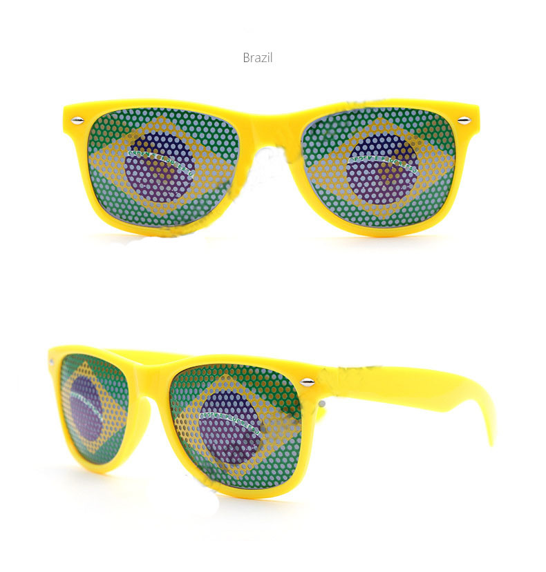 2019 Bar Party Fans Sunglasses World Cup Sticker Glasses
