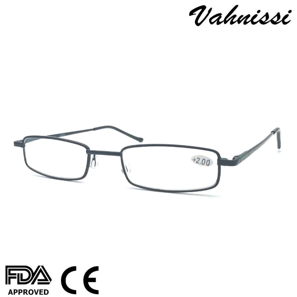 FDA Metal Small Prescription Glasses Frame for Usage Mini Reading Glasses