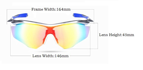OEM Anti UV Sport Cycling Glasses Sunglasses
