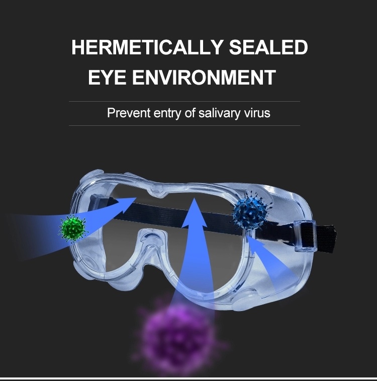 Safety Protective Glasses Anti Fog Protection Eyeglasses Googles