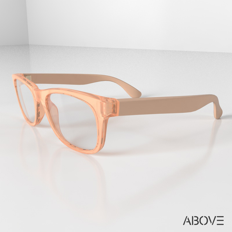 Factory Square Unisex Tr90 Intergrated Nose Pieces Eyewear Optical Frames