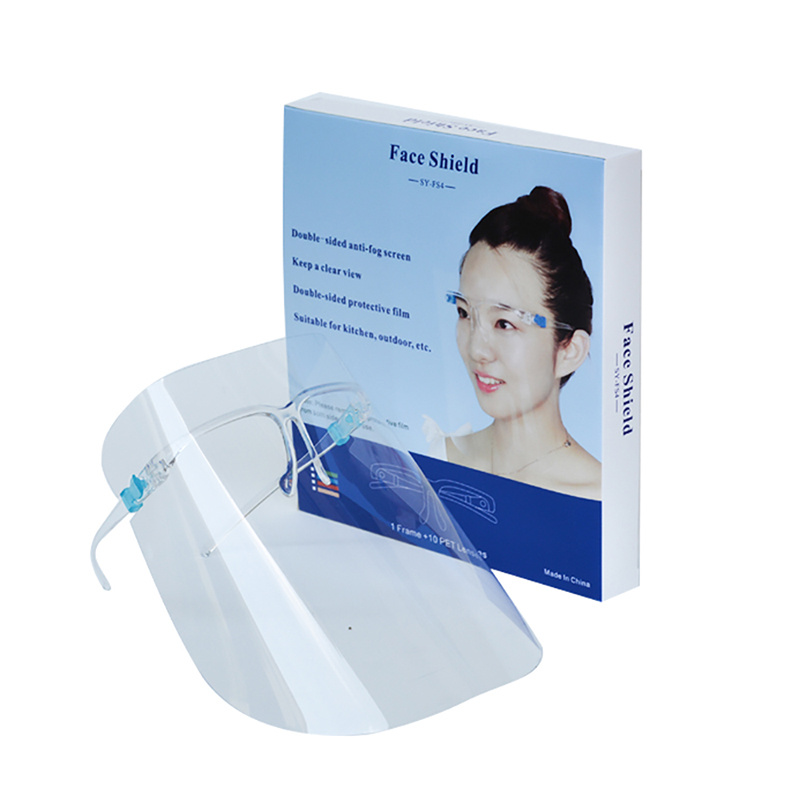 Anti Spitting Face Shield Glasses Transparent Dental Protective Faceshield