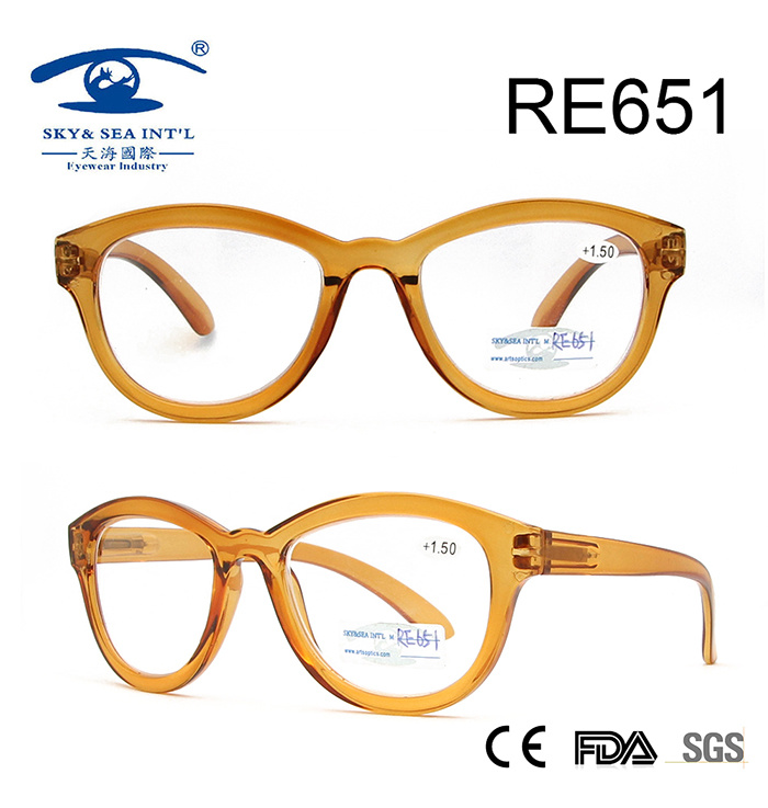 Crystle Brown Fashionable Reading Glasses (RE651)