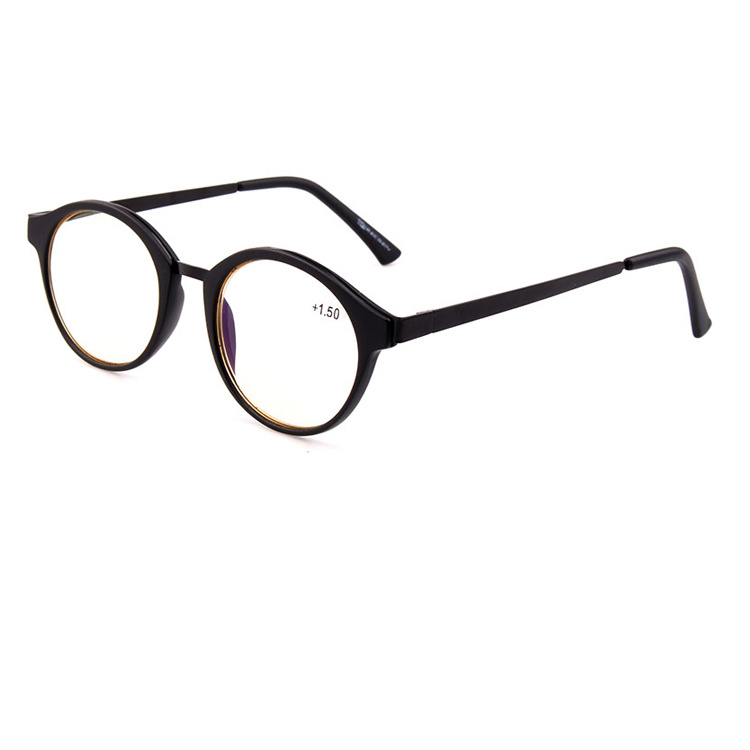 High Quality PC with Metal Reading Glasses