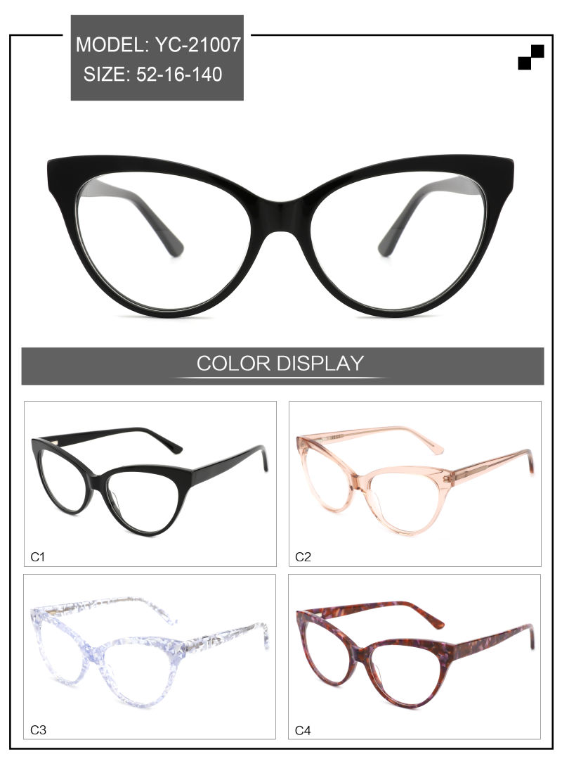 New Design Frame Optical Frame Spectacle Metal Wholesale Glasses Eyewear