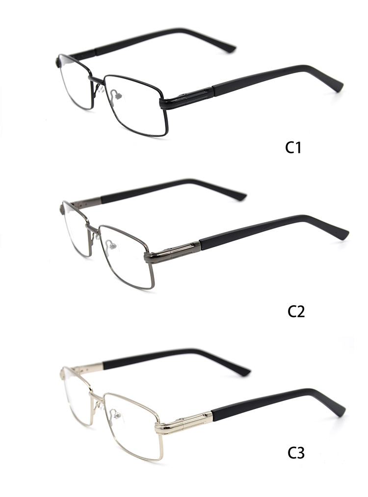 New Model Fashionable Spectacles Metal Glasses Optical Eyewear Frames Manufacturers in China