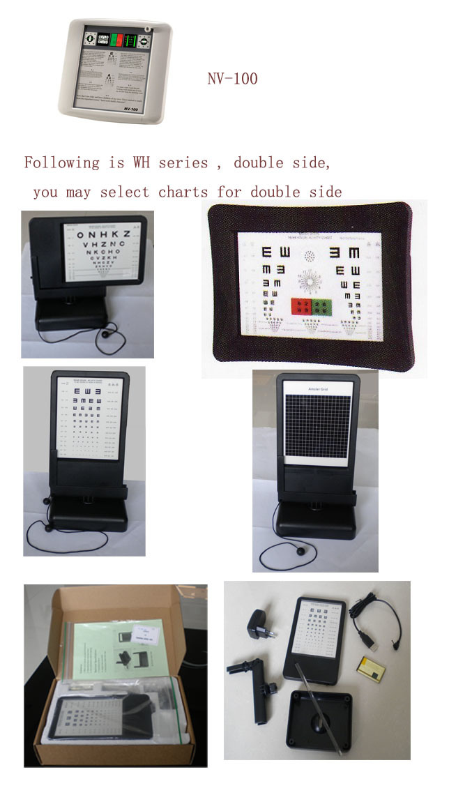 Wh3001 China Near Vision Tester Optical Equipment Near Vision Tester