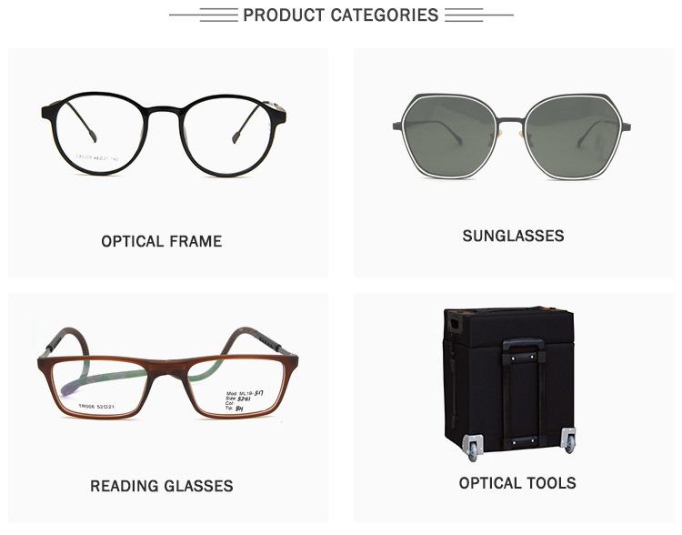 Men Women Eyewear Frame, Plastic China Manufacturer Glasses