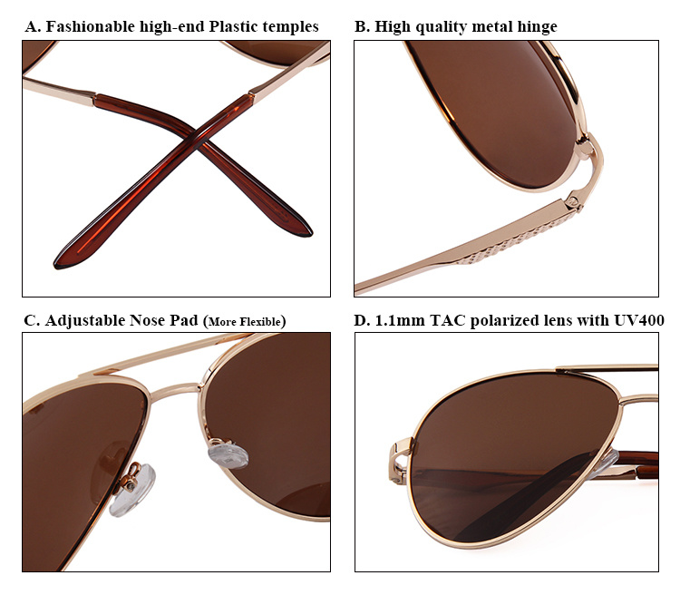 Factory Direct New Polarized Sunglasses UV400 Driving Sunglasses