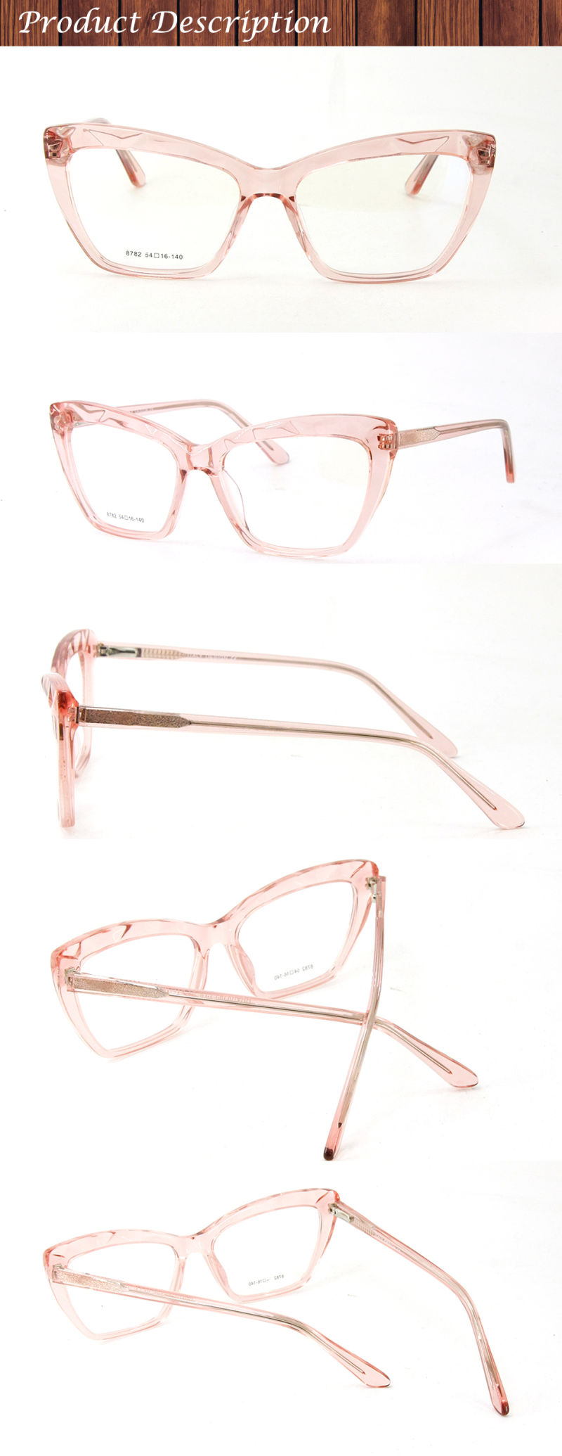 High Quality New Fashion Model Wholesale Optical Glasses Frame