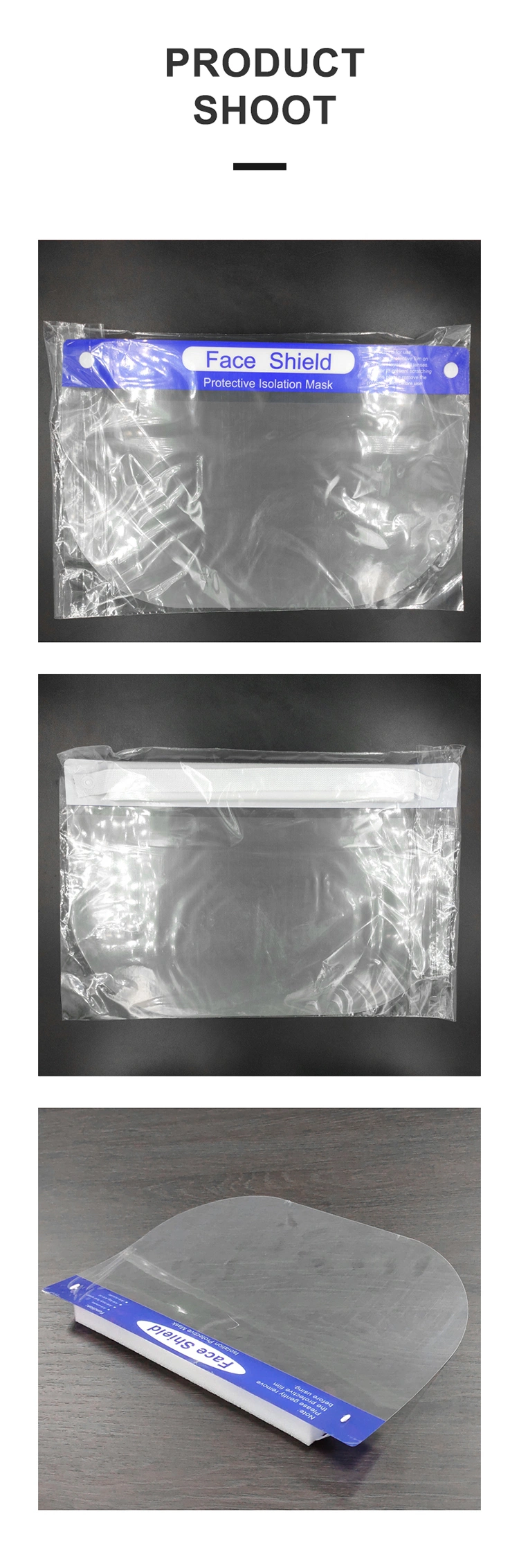 Transparent Anti-Fog Anti-Epidemic Anti-Droplet and Radiation Protection Mask