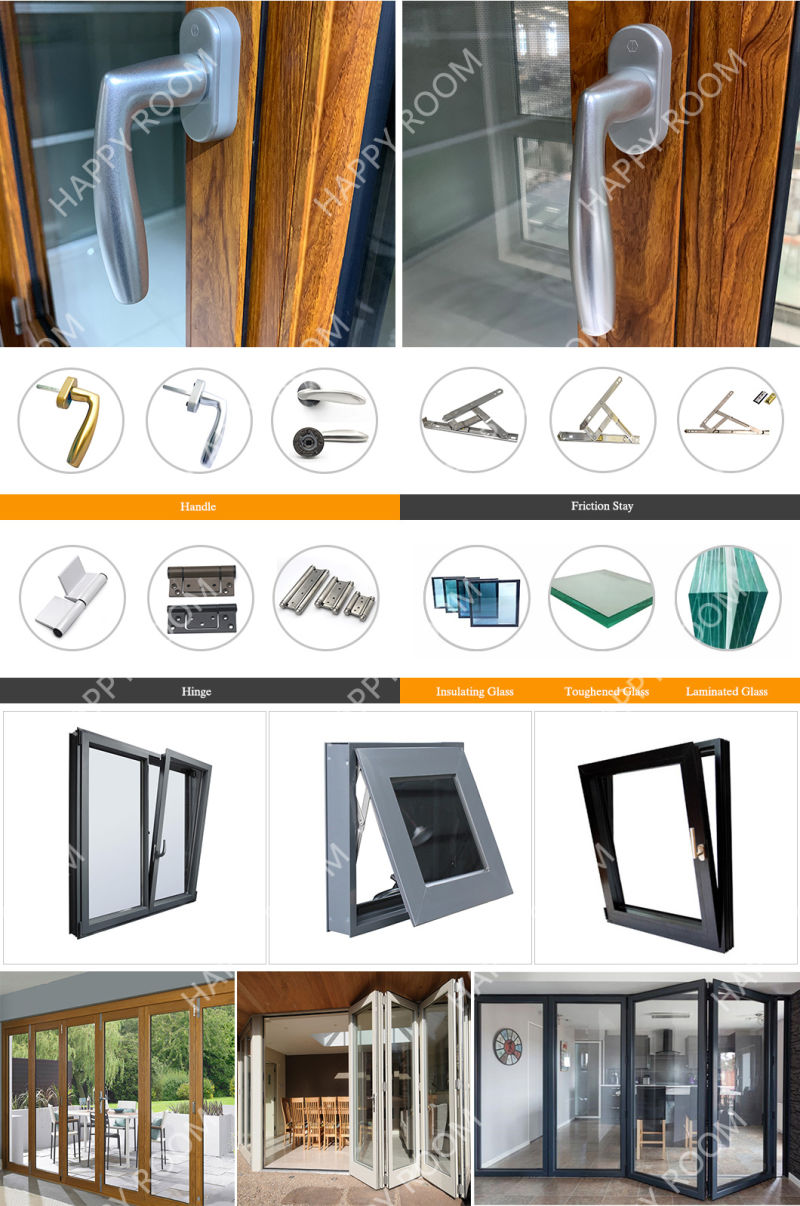 Aluminium/Aluminum Metal Sliding Door with High quality Glasses